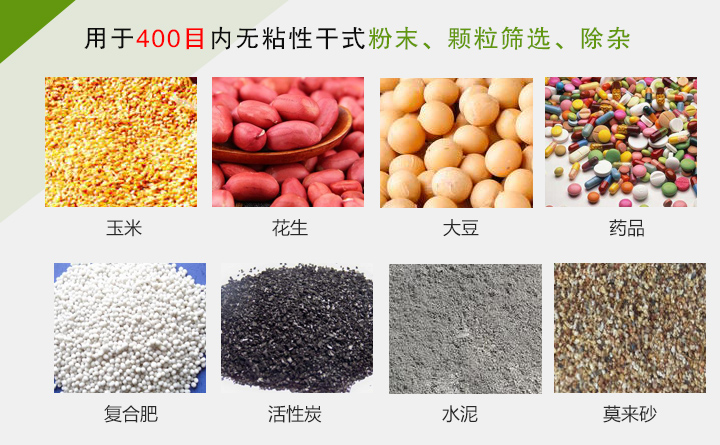 直線振動篩的應用範圍
