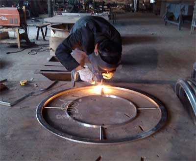 超聲波振動篩網架製作