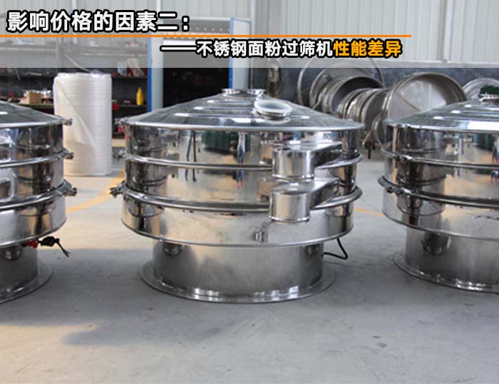 不鏽鋼麵粉過篩機