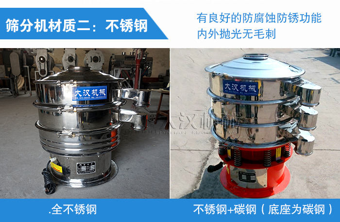 不鏽鋼篩分機