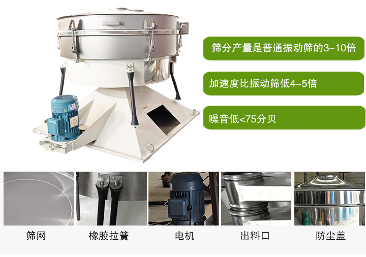 搖擺篩沙機優(you) 點展示